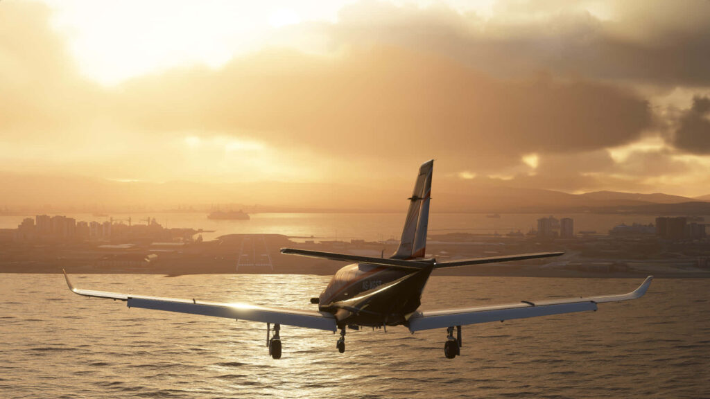 World of Microsoft Flight Simulator: Explore Photorealistic Aircrafts, Scenic Landscapes, and Realistic Challenges Wallpaper