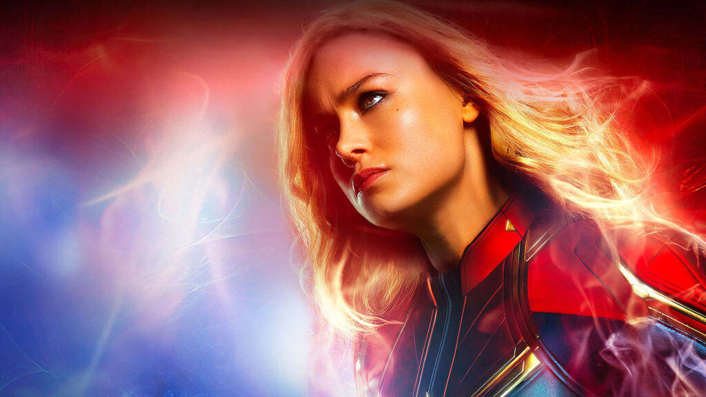 Unleash the Heroic World of Captain Marvel! Wallpaper