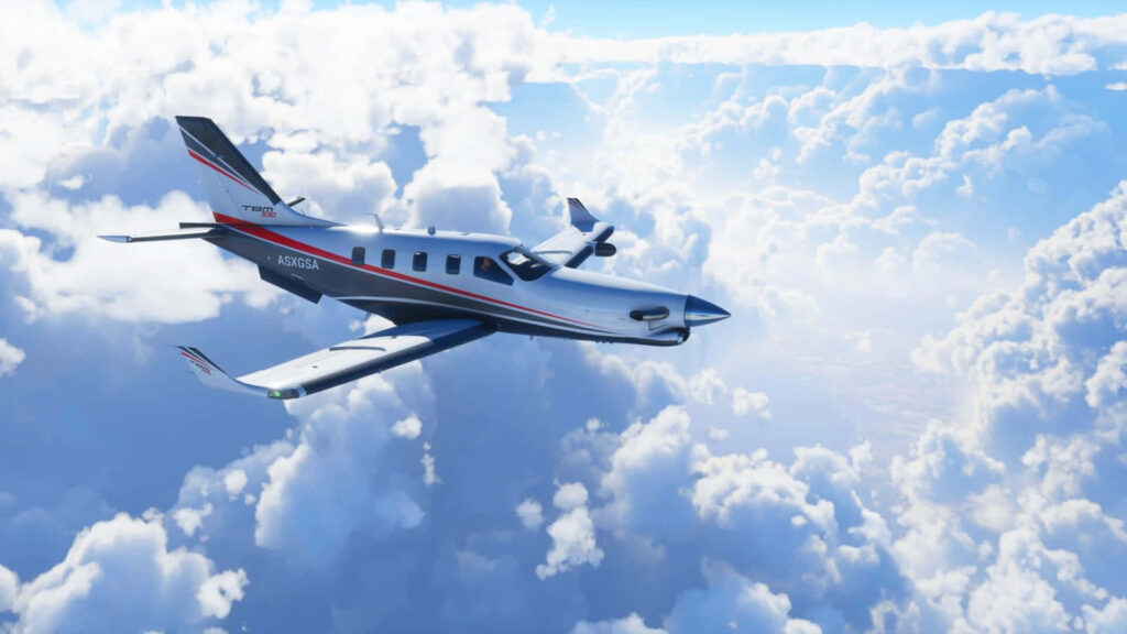 1080p Microsoft Flight Simulator: Explore the Skies with Breathtaking Realism and Challenges Wallpaper