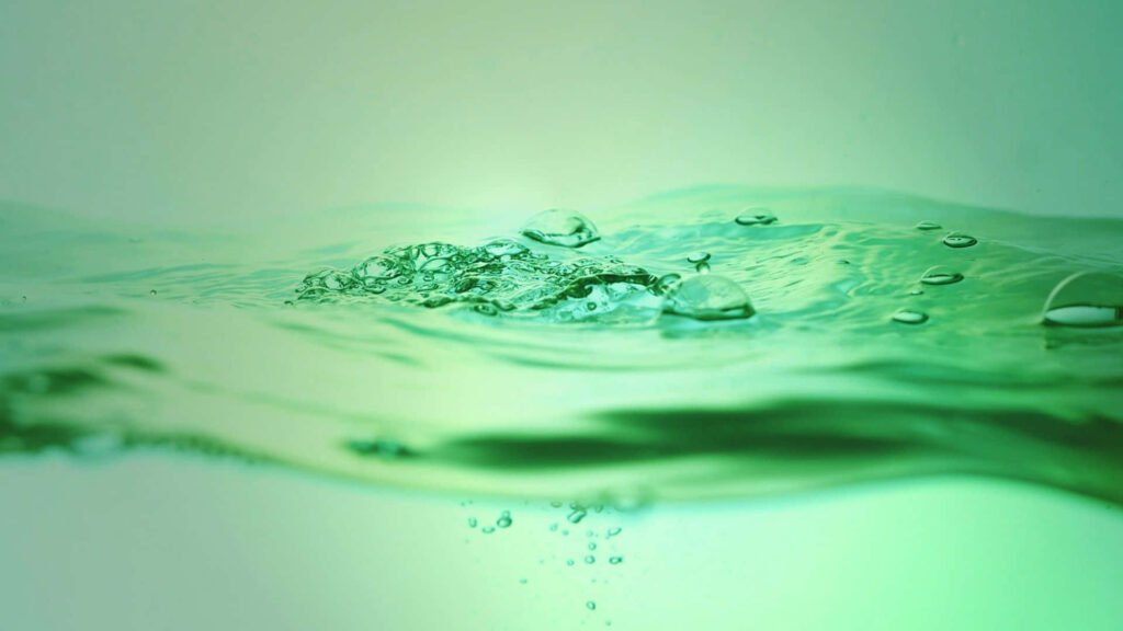 Minty Freshness: Dive into the Serenity of a Mint Green Background Photo Wallpaper