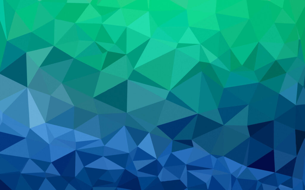 Immersive 4D Blue-to-Green Gradient: Ultra HD Background Visualization Wallpaper