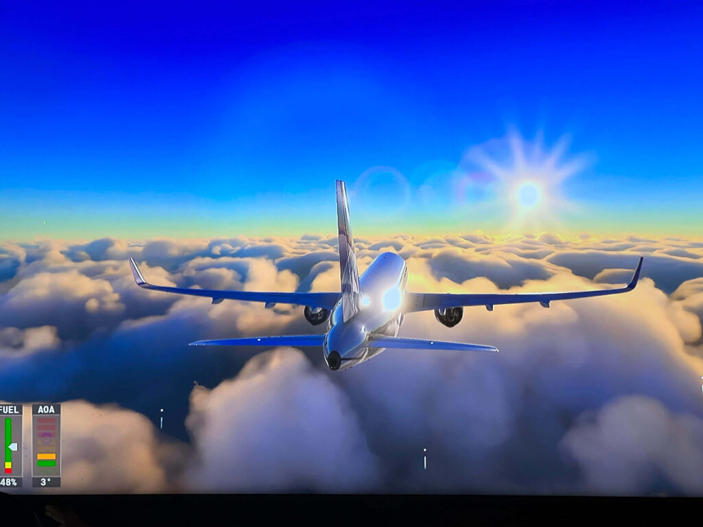 Microsoft Flight Simulator Gameplay: Mesmerizing 4K Screenshot Reveals Thrilling Virtual Skies Wallpaper