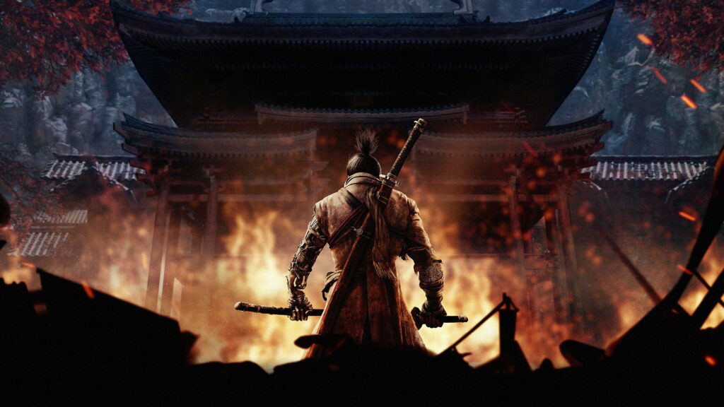 The Immortal Samurai: A Majestic 4K Wallpaper from Sekiro Shadows Die Twice