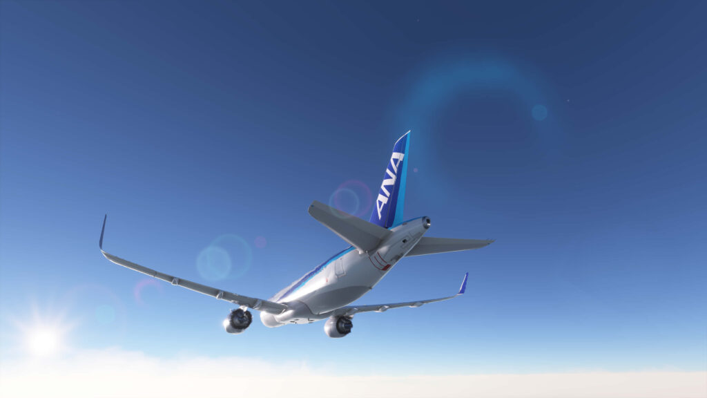 Microsoft Flight Simulator: Immersive 4K View with Stunning 3D Airplane Model Wallpaper