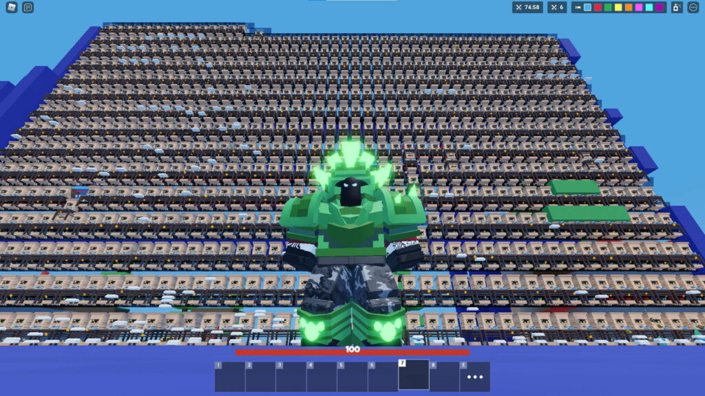 Ultimate Ceeveegee Dominates Roblox Bedwars: Epic HD Wallpaper Background