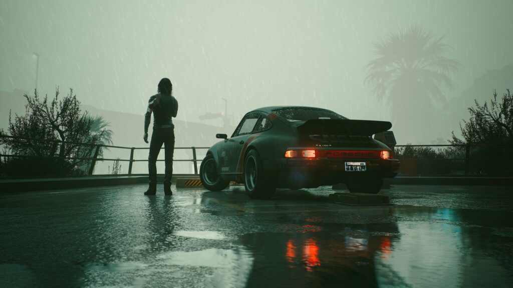 Future Rebel: Johnny Silverhands in Cyberpunk 2077 - Stunning 4K Wallpaper