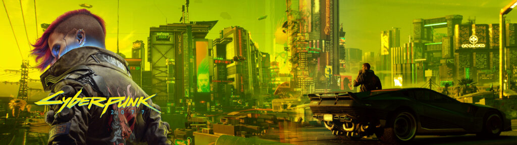 Megacity Awakening: A Glimpse into Cyberpunk 2077's Neon-Soaked Future Wallpaper