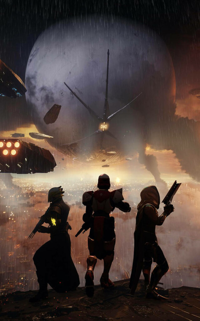Immersive Destiny 2 Mobile Wallpaper: Captivating Background for Gamers