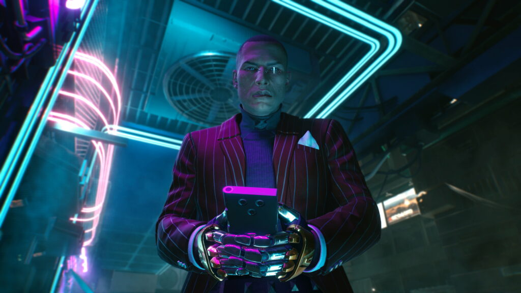 Cybernetic Visions: A Futuristic 4K Wallpaper from the Game Cyberpunk 2077 (2020)