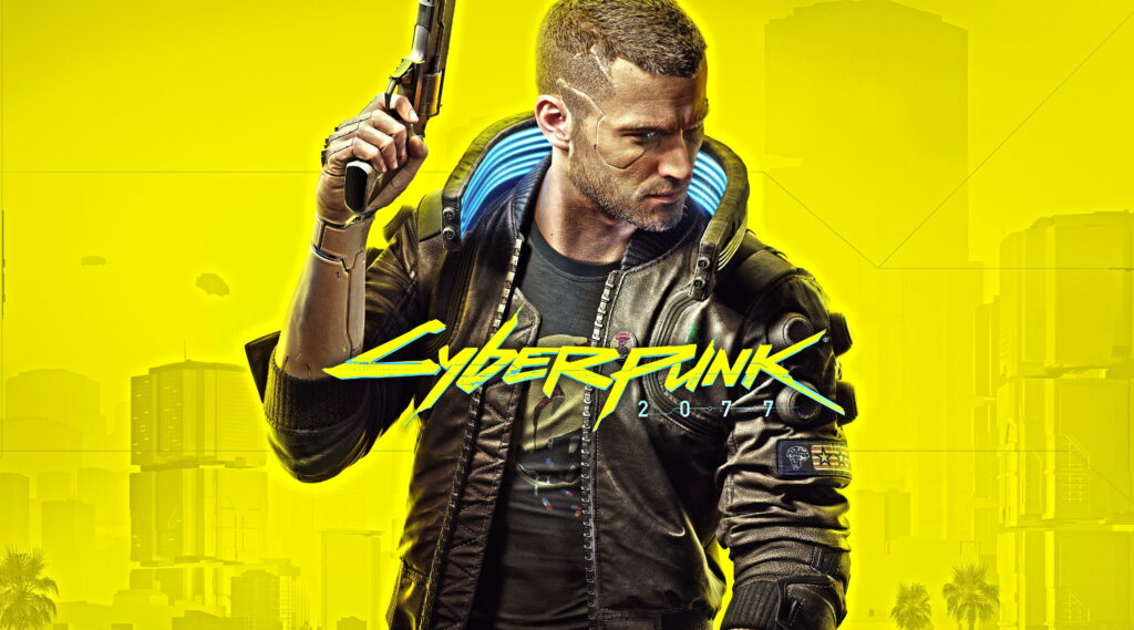Neon Arcade: Immersive Cyberpunk 2077 Experience in Extraordinary 4K Ultra Resolution Wallpaper