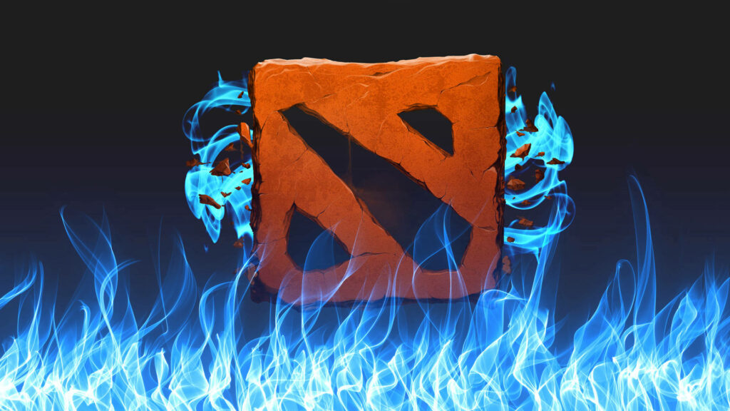 Battles and Breathtaking Graphics: Epic Gameplay in Dota 2 Wallpaper