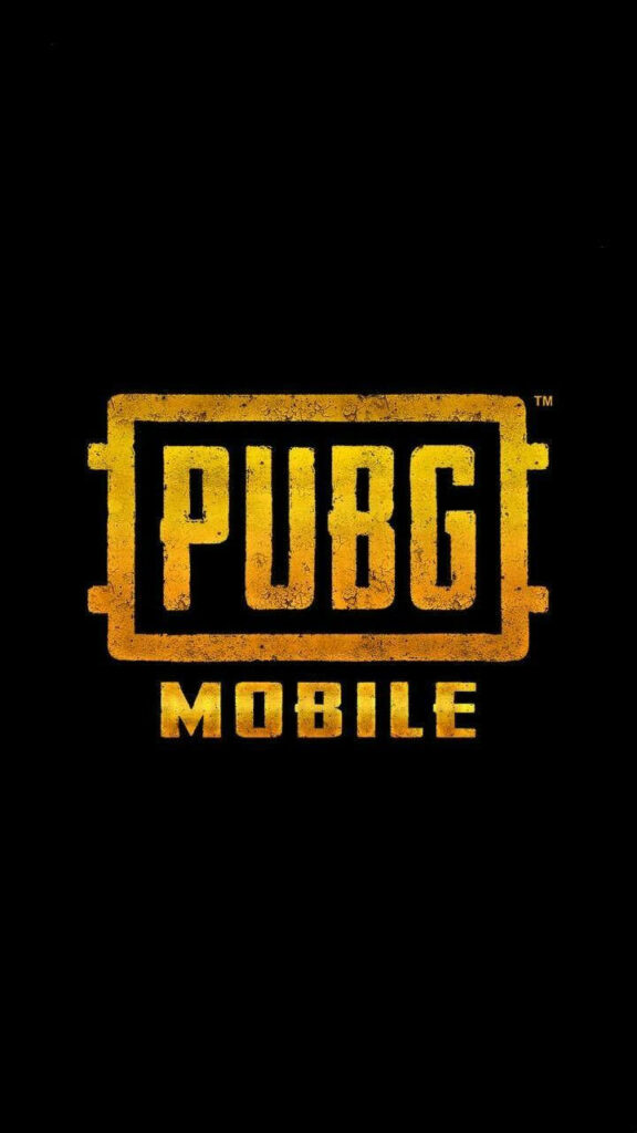Digital Battlefield: The Iconic Pubg Logo Amidst Captivating Darkness Wallpaper