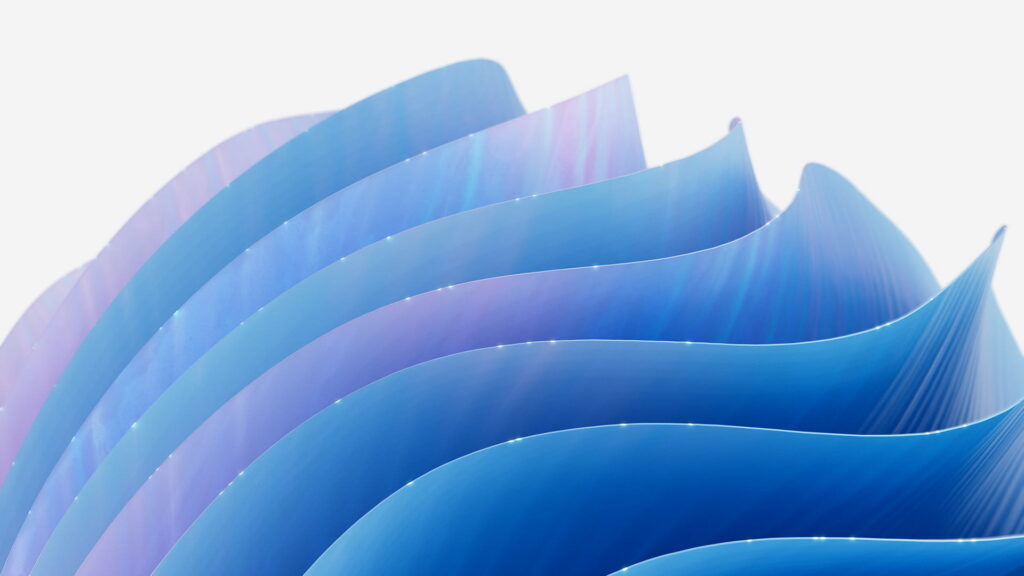 Captivating Windows 11: A Mesmerizing HD Wallpaper in Blue Hues