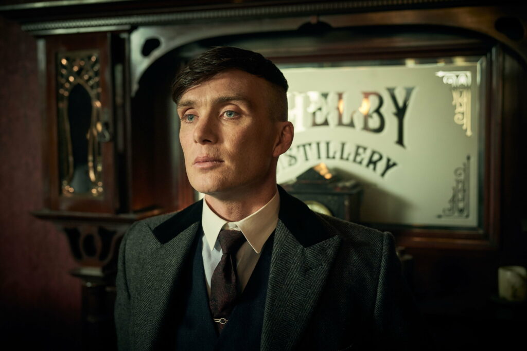 UHD TV Show: Immersive Peaky Blinders Experience with Cillian Murphy as Thomas Shelby - Mesmerizing 4K Wallpaper Background