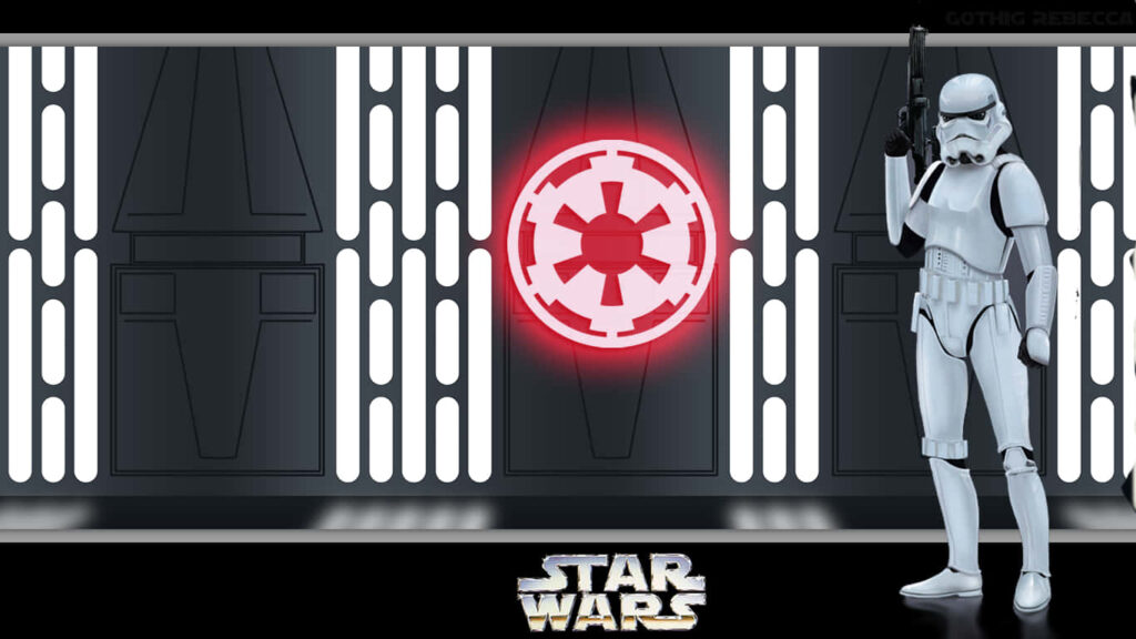 Imperial Stormtrooper Wallpaper: Galactic Empire Interior Scene