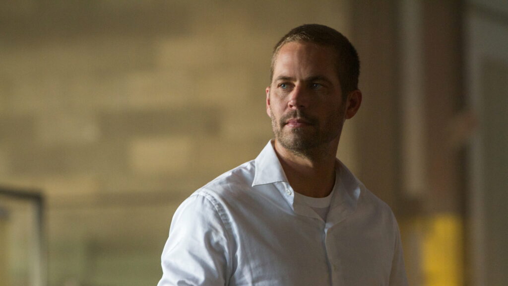 Brian O'Conner: Paul Walker's Iconic Character in Fast & Furious 7, Captured in QHD Wallpaper