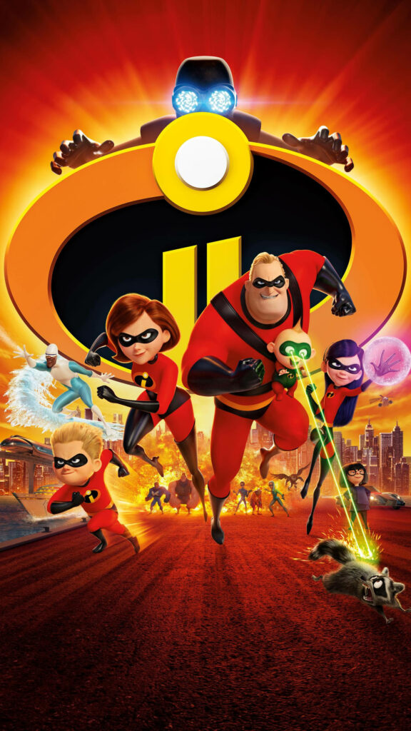 Incredible Family Wallpaper: Unity & Strength in Action Adventure