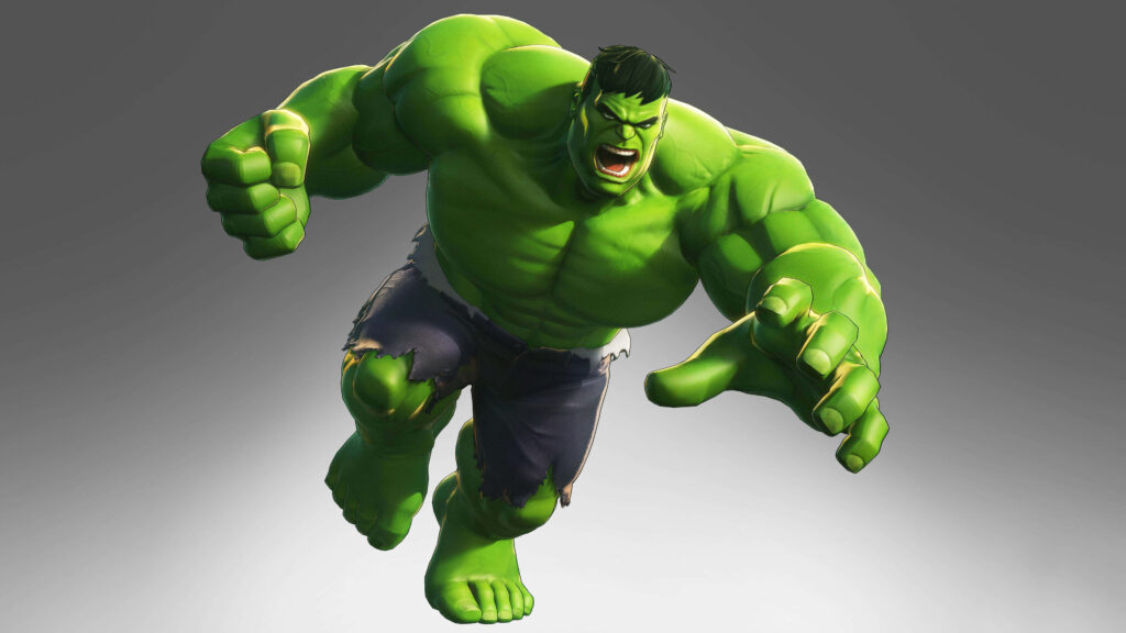Dynamic Incredible Hulk Wallpaper: Intense Action Pose & Strength