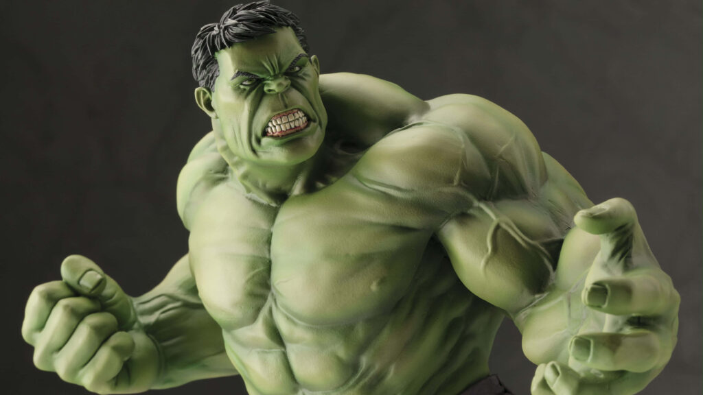 Hulk Wallpaper: Menacing Pose Showcasing Strength Against Evil