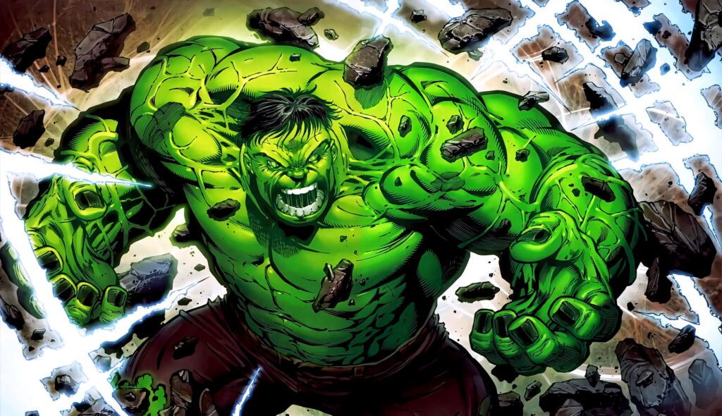 Powerful Hulk Wallpaper: Unstoppable Force Amidst Chaos