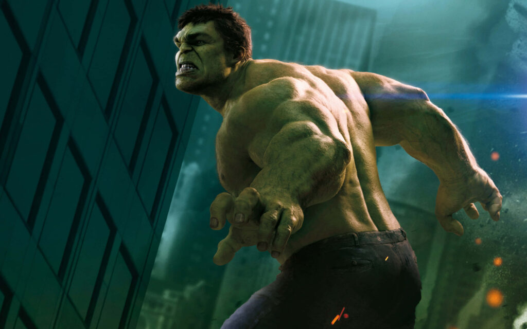 Incredible Hulk Wallpaper: Urban Power & Strength Background