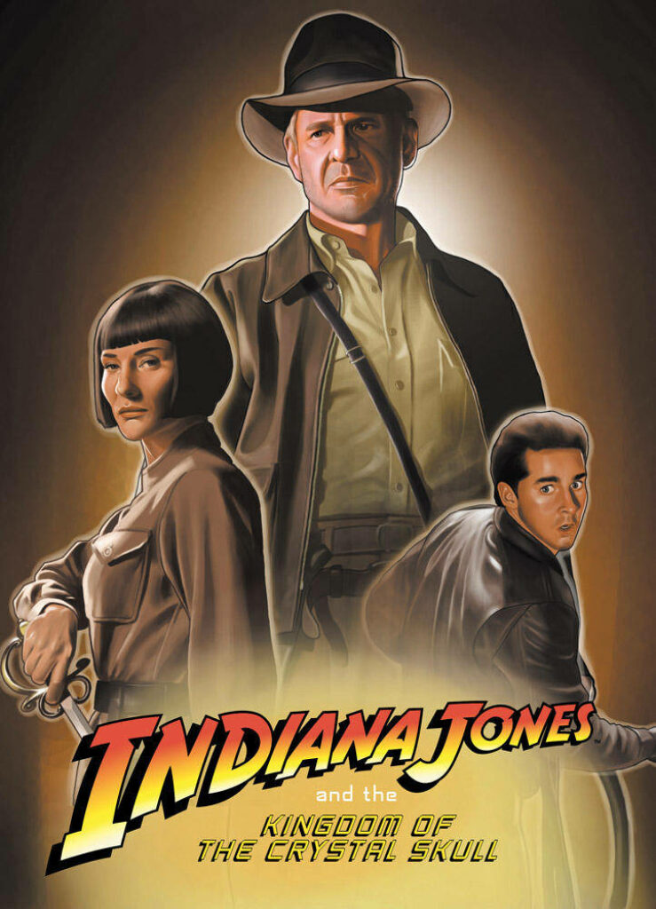 Indiana Jones Crystal Skull Wallpaper: Iconic Adventure Art