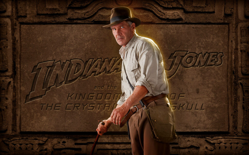 Indiana Jones Wallpaper: Adventure & Mystery in Crystal Skull Art
