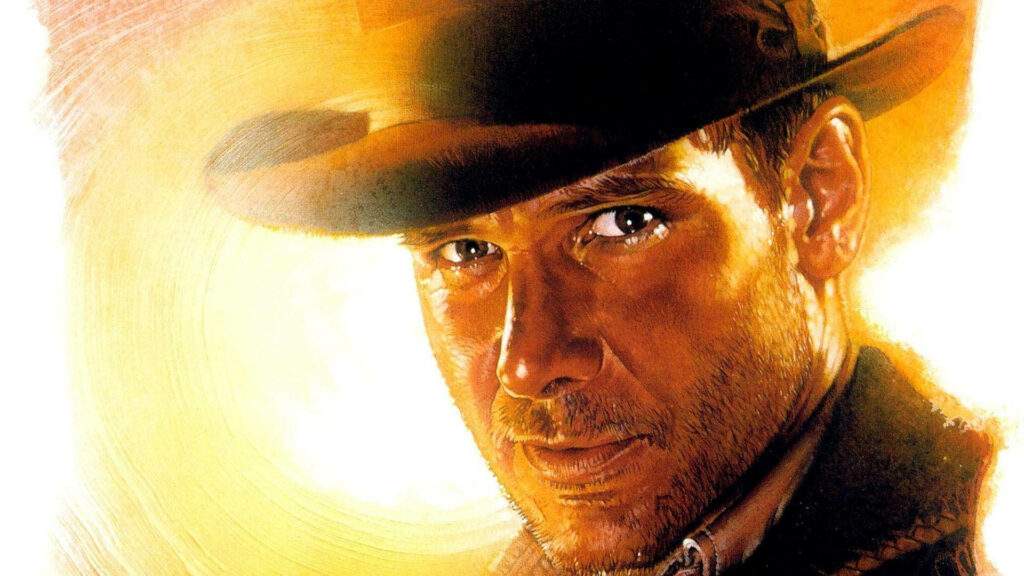 Indiana Jones Wallpaper: Rugged Harrison Ford Adventurer Art