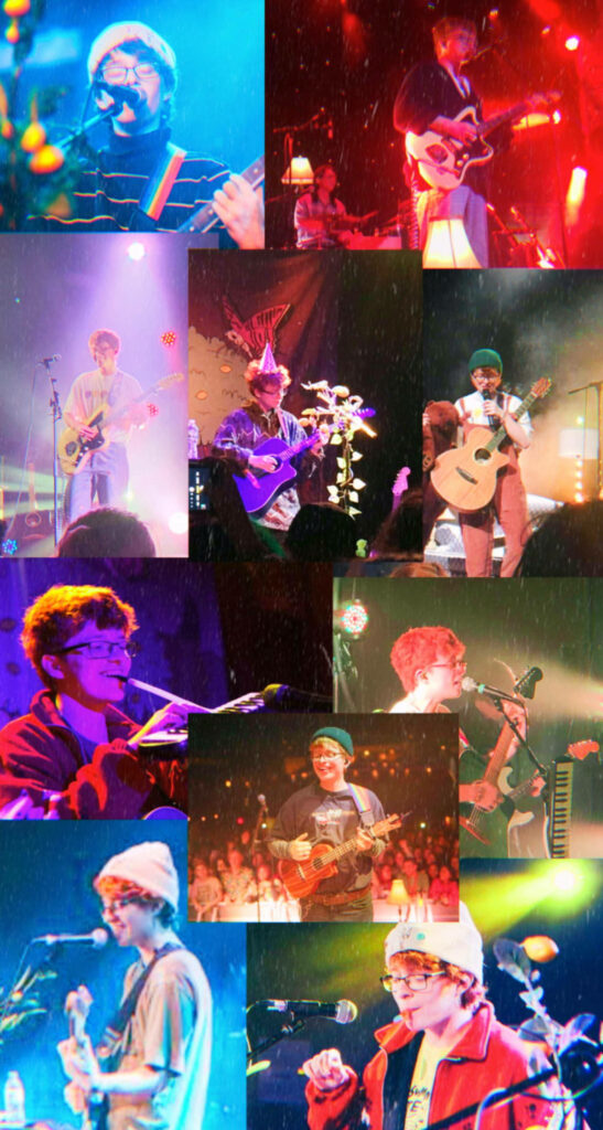 Cavetown's Mesmerizing Indie Concert: A Captivating Collage of Art and Aesthetics Wallpaper