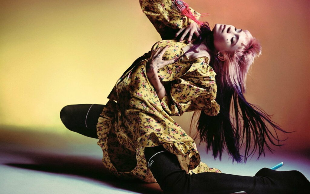 Indie Pop Icon: Claire Boucher aka Grimes in Stunning HD Wallpaper Background Photo