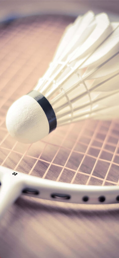 Badminton-Shuttlecock in Sepia Background Wallpaper