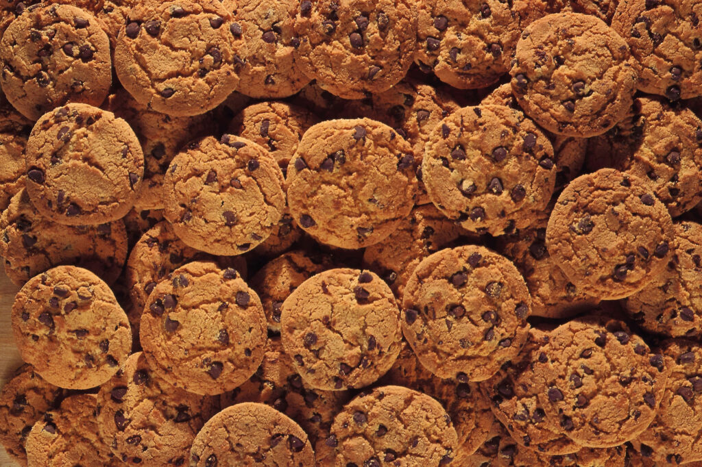 Comforting Delights: Homemade Chocolate Chip Cookies to Brighten Your Day Wallpaper