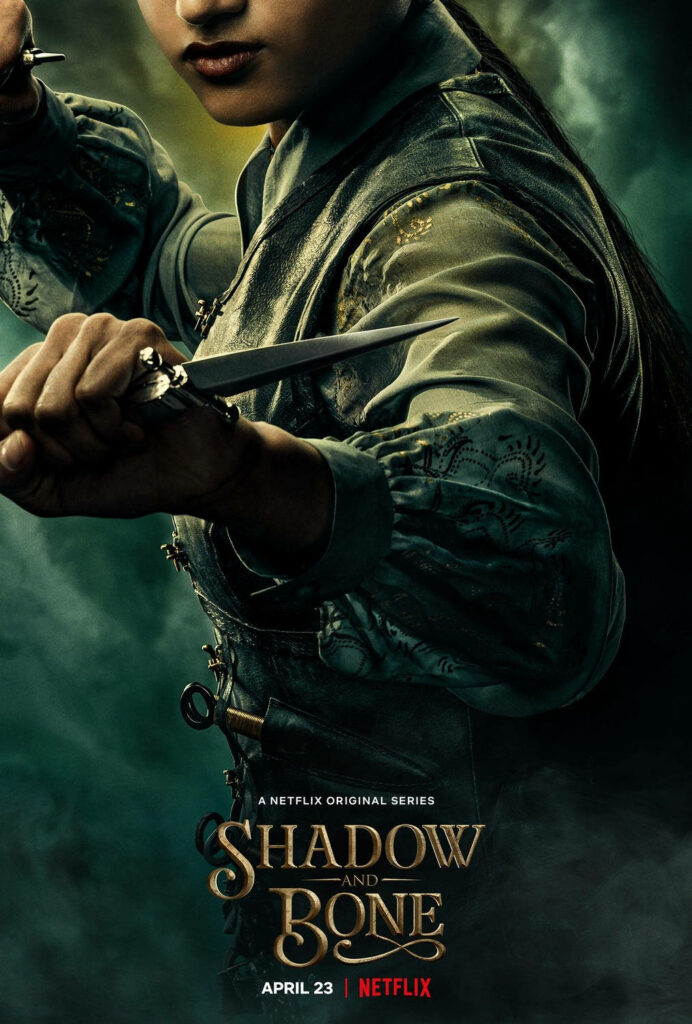 Inej Ghafa Wallpaper: Poised Beauty with Dagger | Shadow and Bone