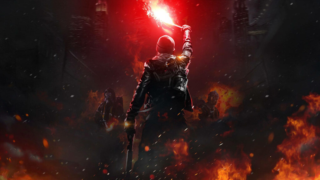 Fury Unleashed: Igniting the Gamer Within Wallpaper