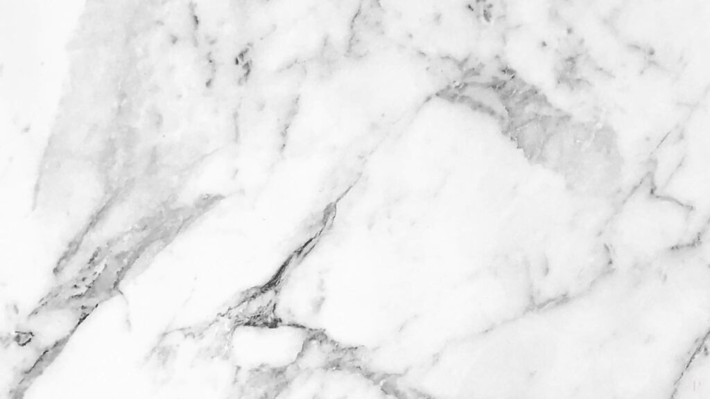 Classic Elegance: A Stunning White Marble Desktop Background with Grey Veining Wallpaper