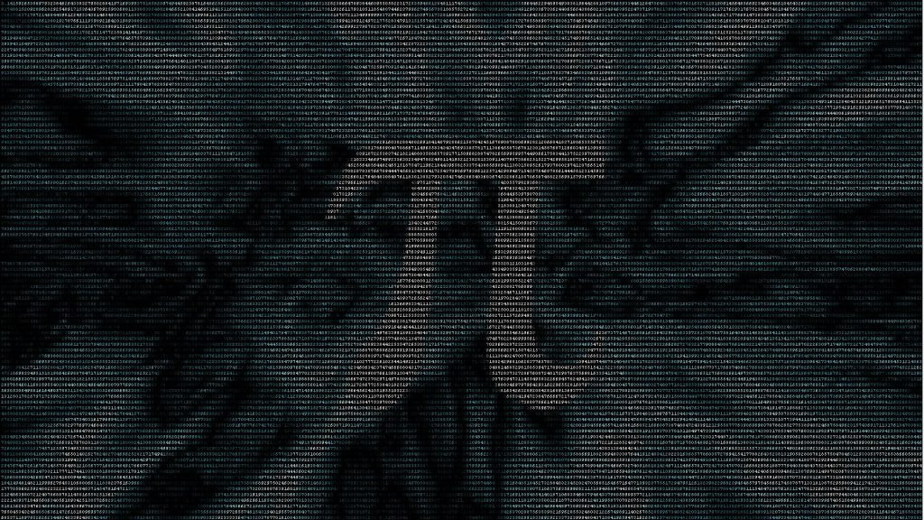 Minimalist Pi symbol wallpaper with infinite decimal digits background for math enthusiasts