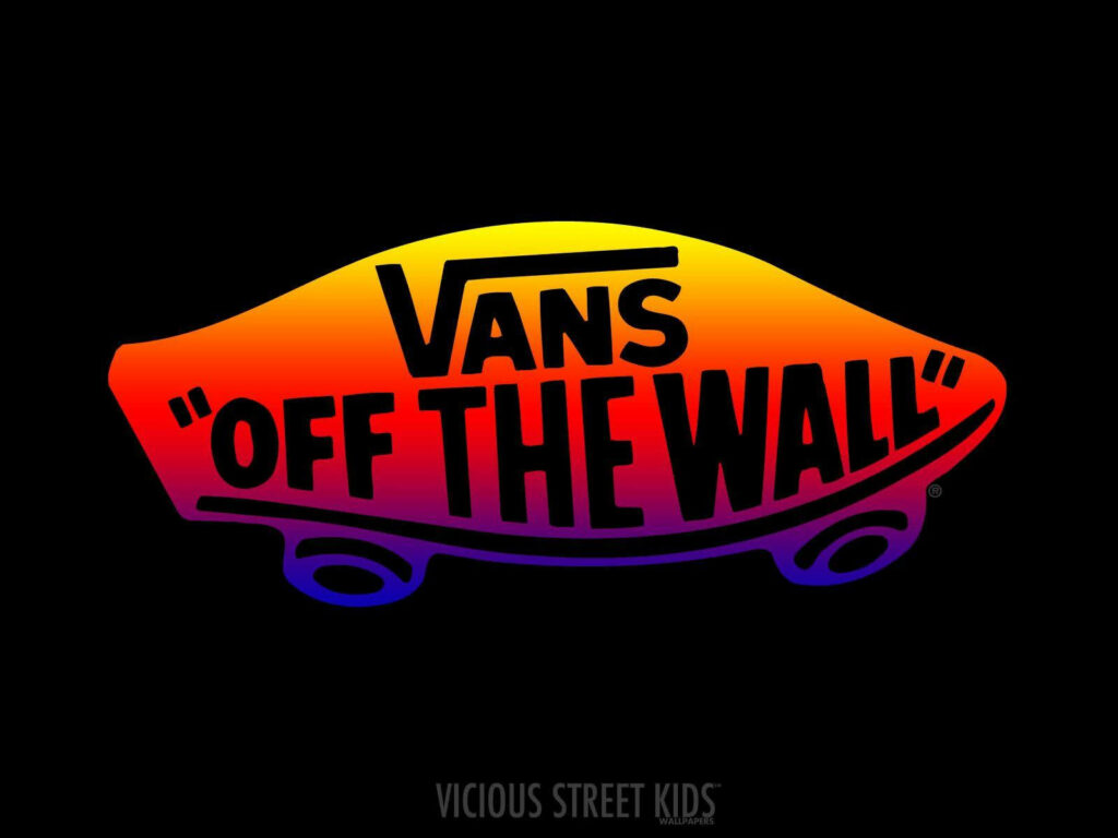 The Vibrant Vans Off The Wall Logo Wallpaper