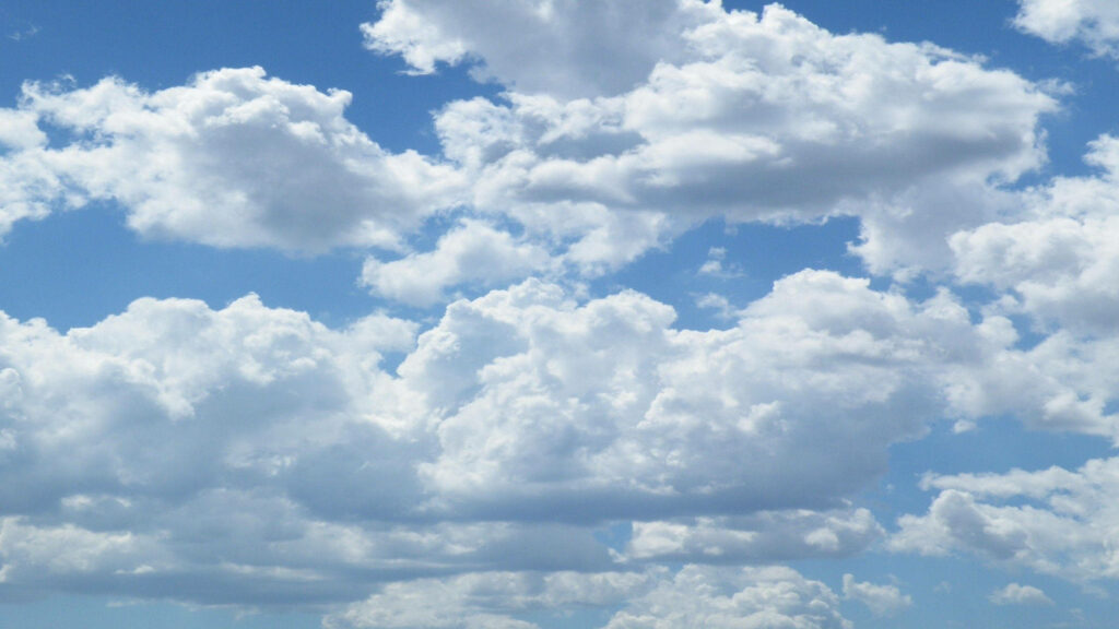 Sky High: Capturing the Majestic Beauty of High Resolution Clouds Wallpaper