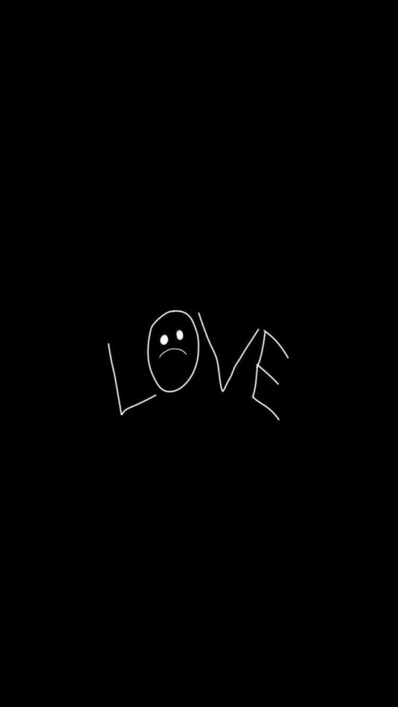 Captured Sad Love Emotion in Background Wallpaper