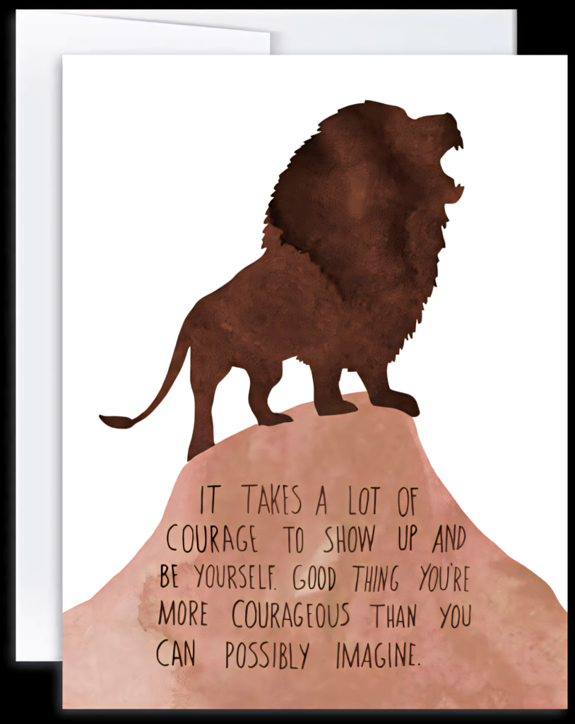 Bold Lion Silhouette Wallpaper: Inspire Strength & Bravery