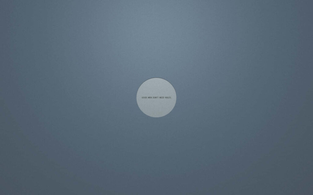 Serene Minimalist Quote Wallpaper: Inspiring Gradient Background
