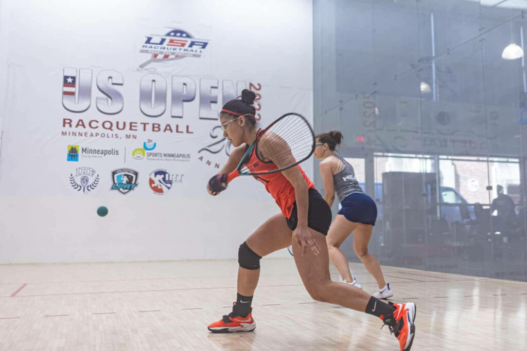2022 US Open Racquetball: Intense Match Wallpaper Background