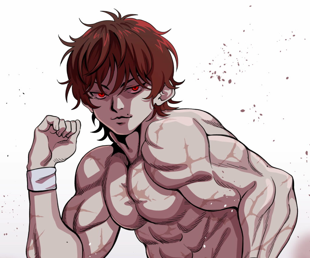 Baki Hanma's Dynamic Power Unleashed: Epic Anime Wallpaper in QHD