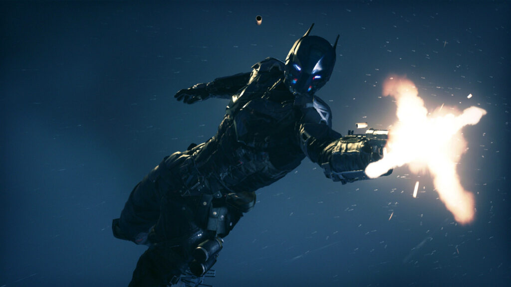 Intense Batman Arkham City Action Scene 4K Wallpaper