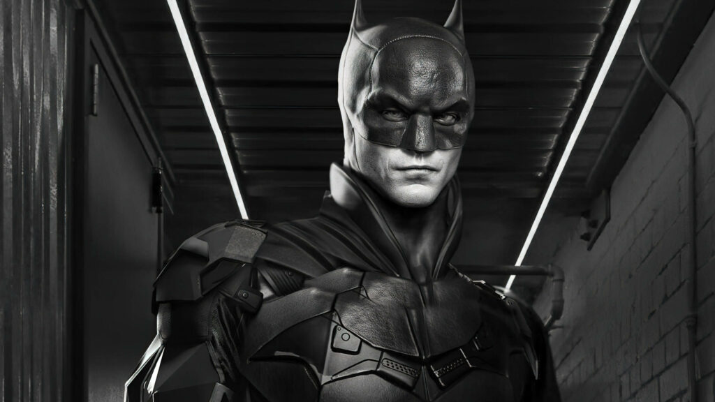 Batman Striking Wallpaper: Iconic Hero in Mysterious Setting