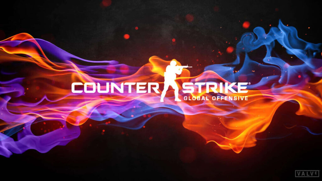Online Battle Royale: Unleashing the Intensity of Counter-Strike Global Offensive Wallpaper