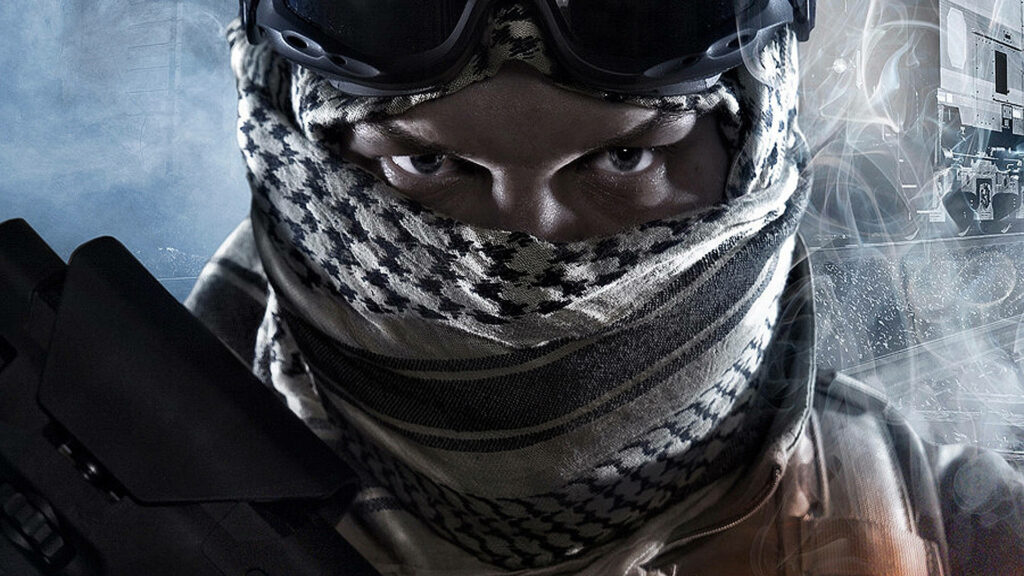 Intense Battlefield 3 Soldier Wallpaper - Tactical Combat Scene