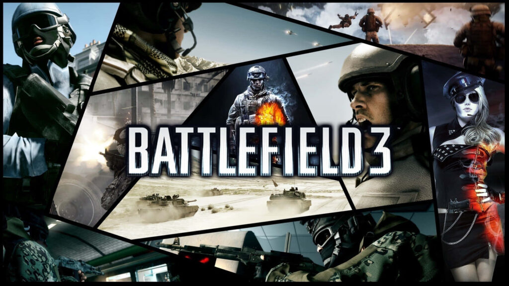 Intense Battlefield 3 Wallpaper: Action-Packed Warzone Background