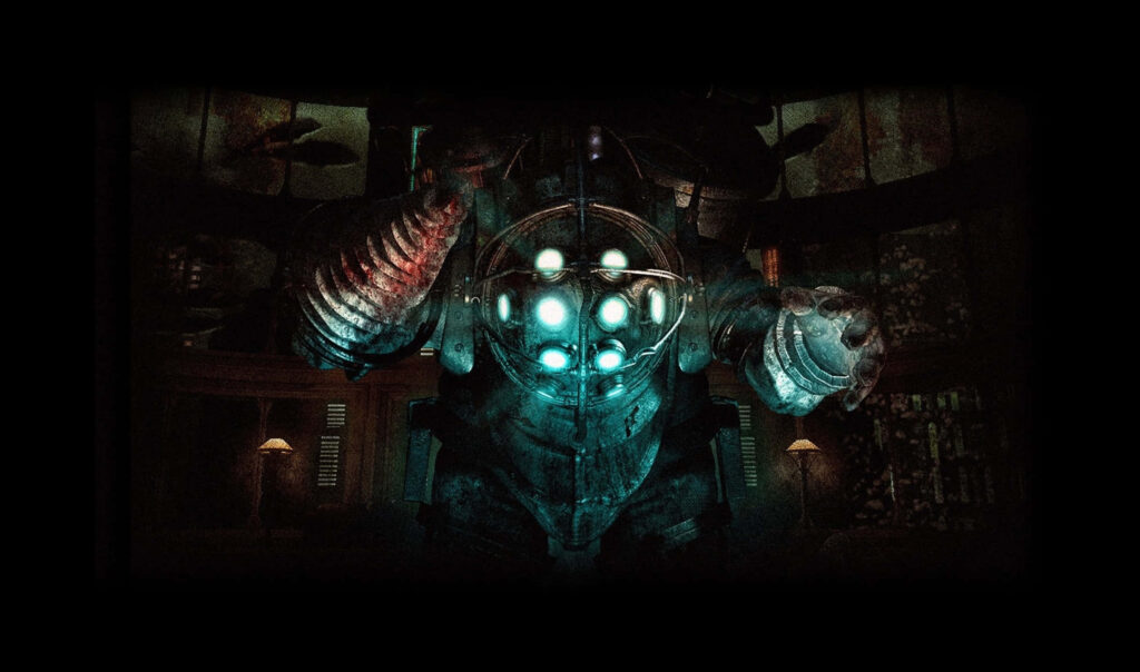 Atmospheric Big Daddy Wallpaper: Haunting BioShock Background Art