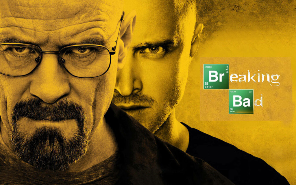 Intense Breaking Bad Wallpaper: Walter White & Jesse Pinkman